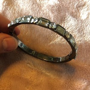 Givenchy Gunmetal and Sparkle Bracelet